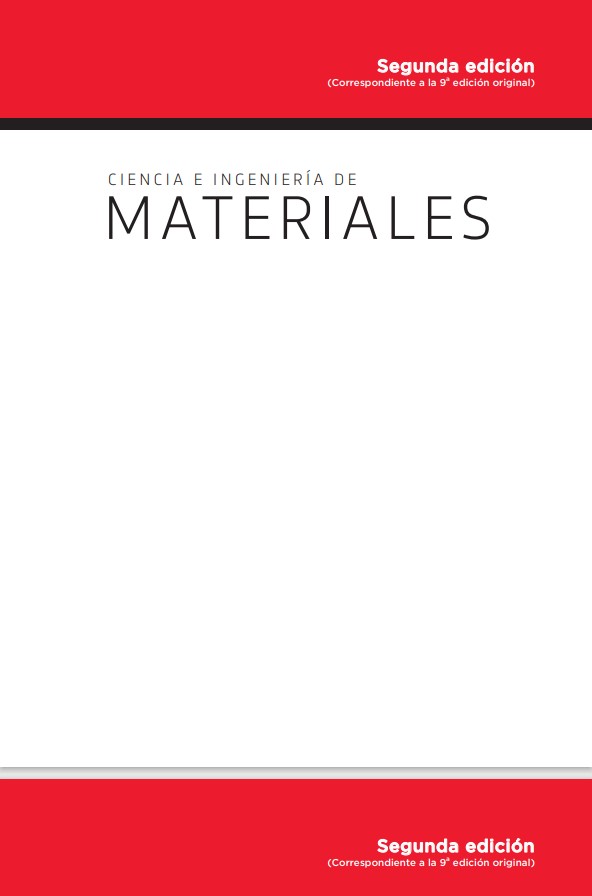 CIENCIA E INGENIERÍA DE MATERIALES